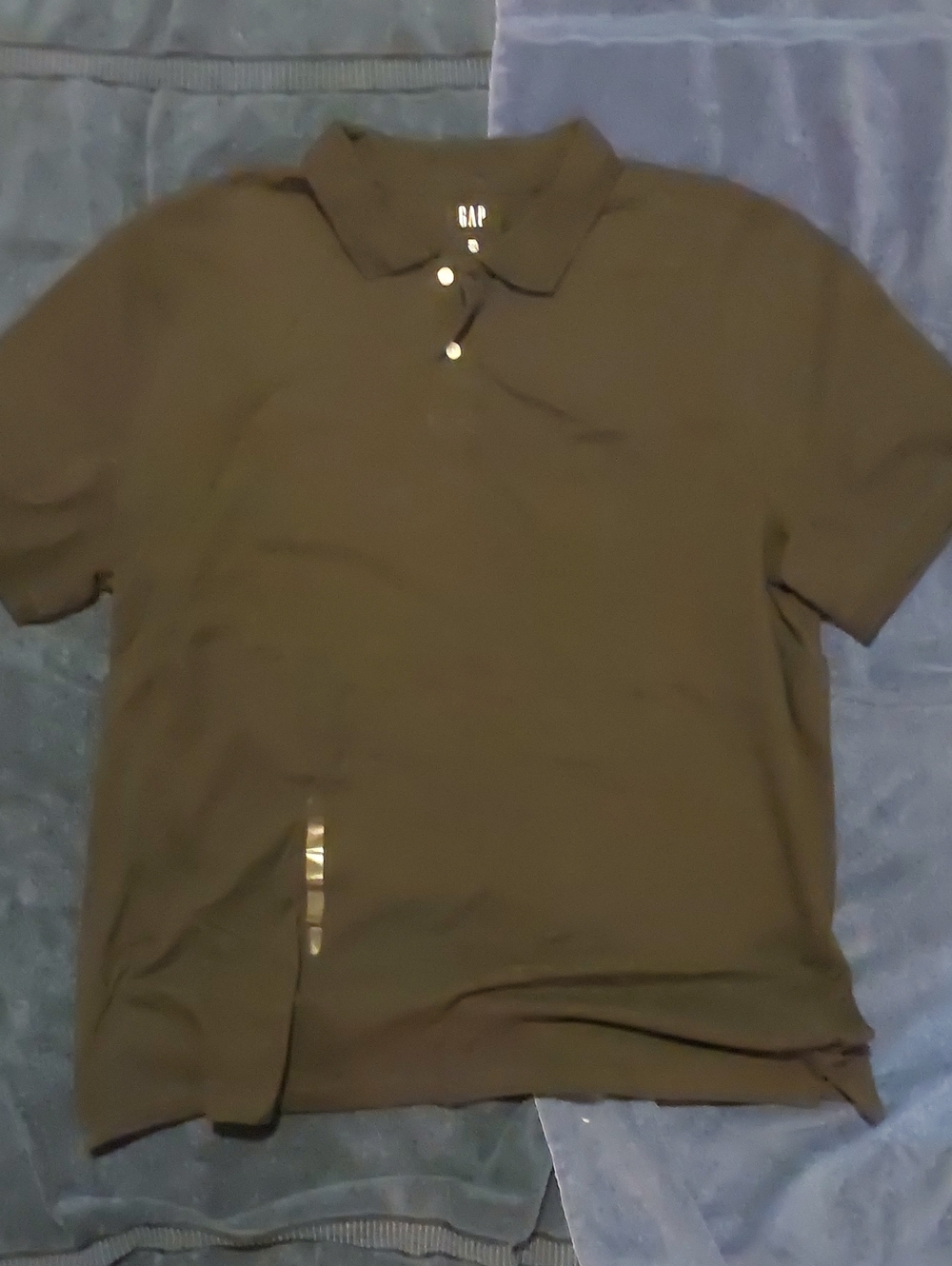 GAP Men's Polo Shirt in Black
